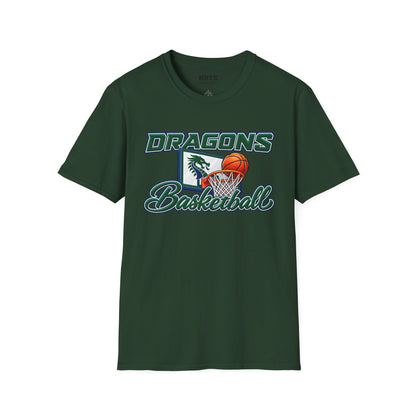 Long Creek Dragons Basketball T-Shirt - Script