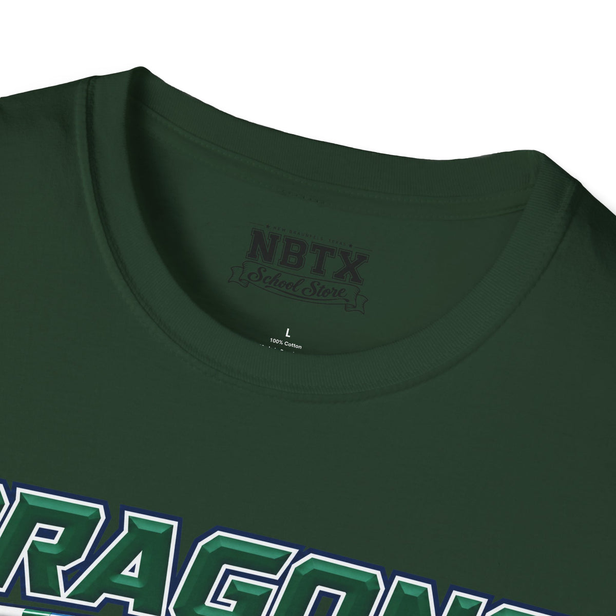 Long Creek Dragons Soccer T-Shirt - Script