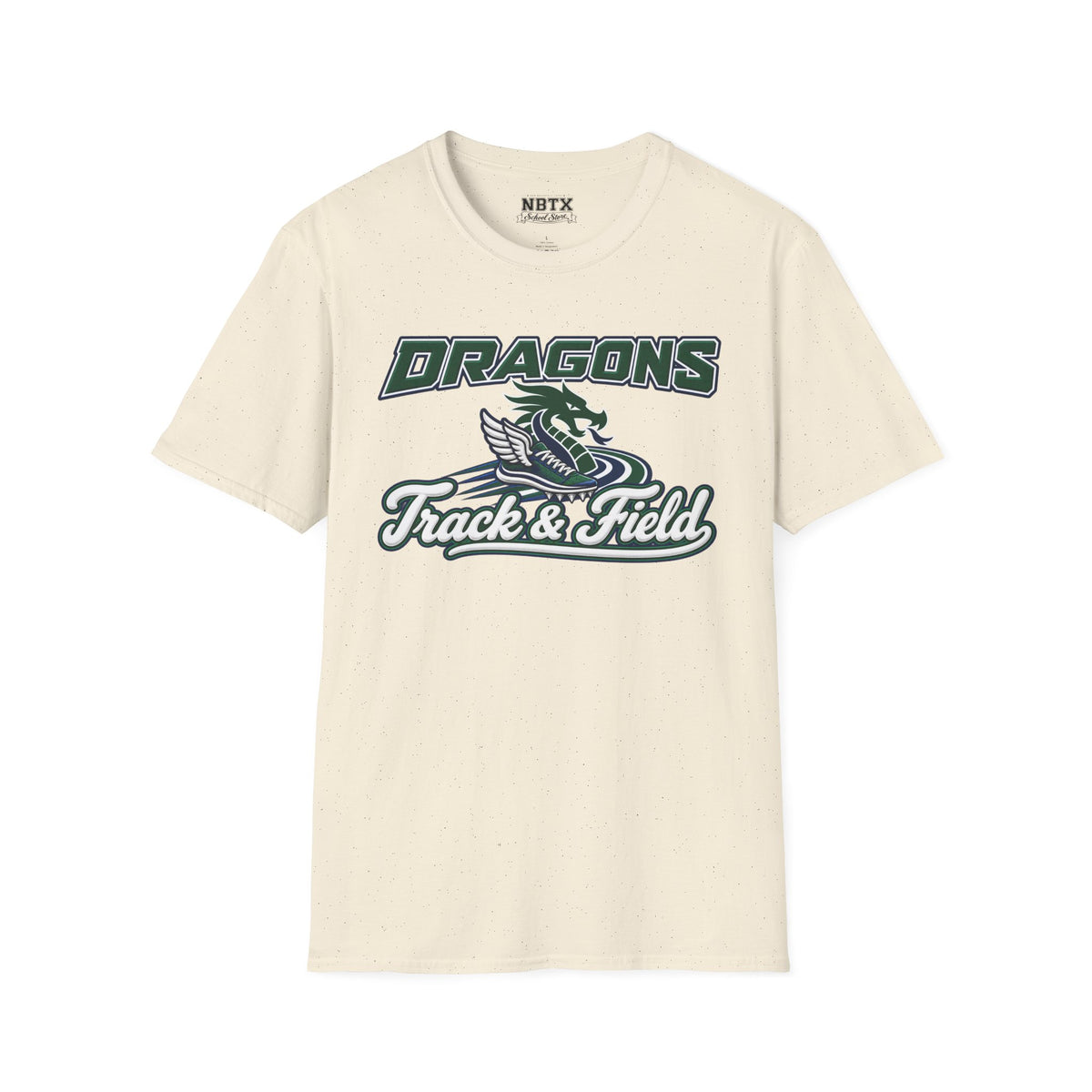 Long Creek Dragons Track & Field T-Shirt - Script