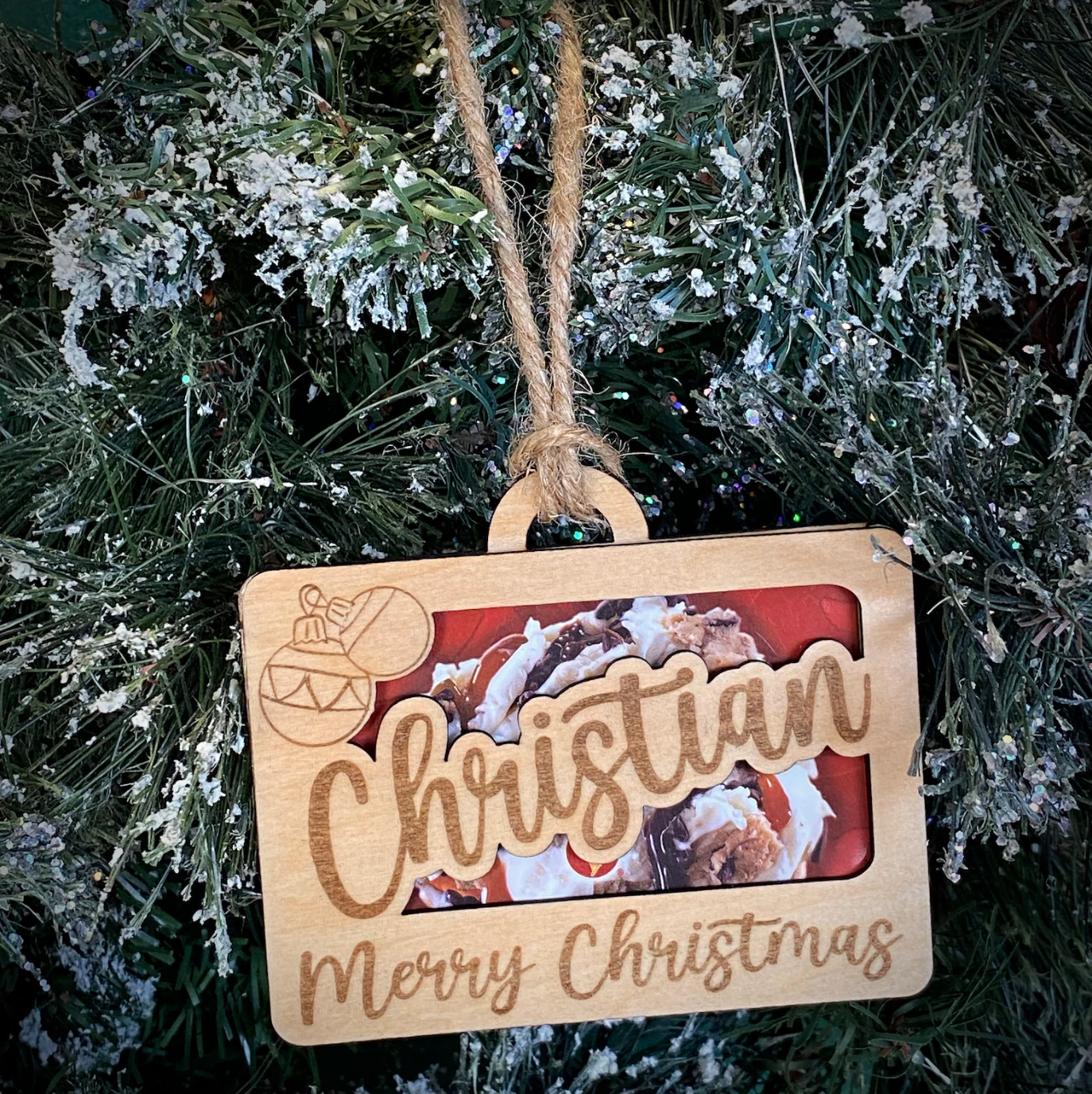 Gift Card Holder Christmas Ornament