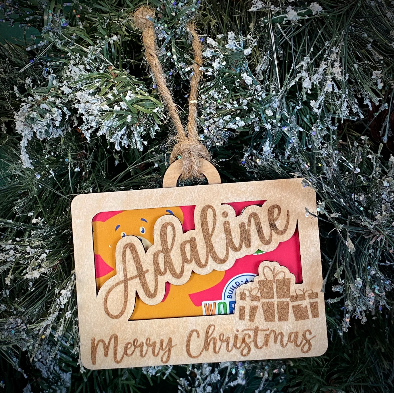 Gift Card Holder Christmas Ornament